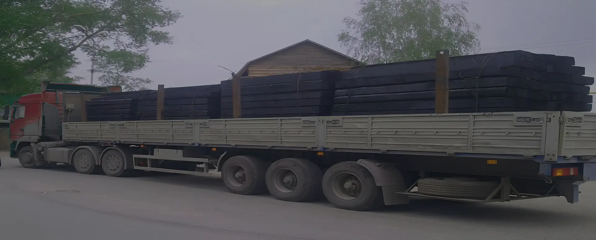 Сервис от транспортной компании по доставке шпал по России из Туринской Слободы автотранспортом